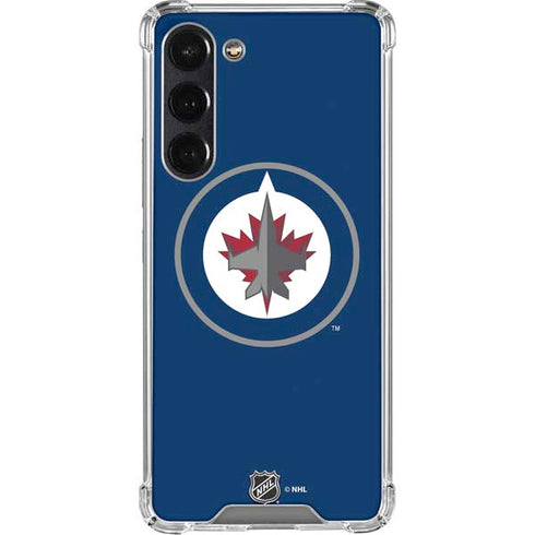 NHL Winnipeg Jets Logo Galaxy S24 FE Clear Case